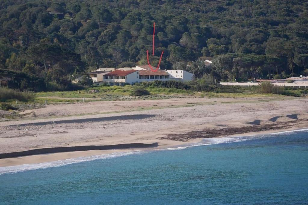 La Belle Vie F4 Bord De Plage Avec Jardin Calcatoggio (Corsica) Exterior foto